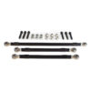 Mercedes Benz W201 190E Set: Tie rod left, tie rod right, steering rod uniball bearing