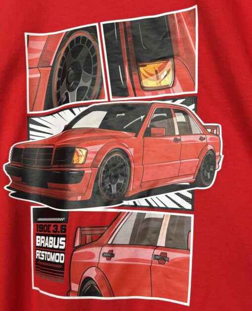 PETROL HEADZ T-Shirt Brabus 190E – Bild 3